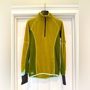 YoColorado women’s velocity earth quarter zip jacket size xs